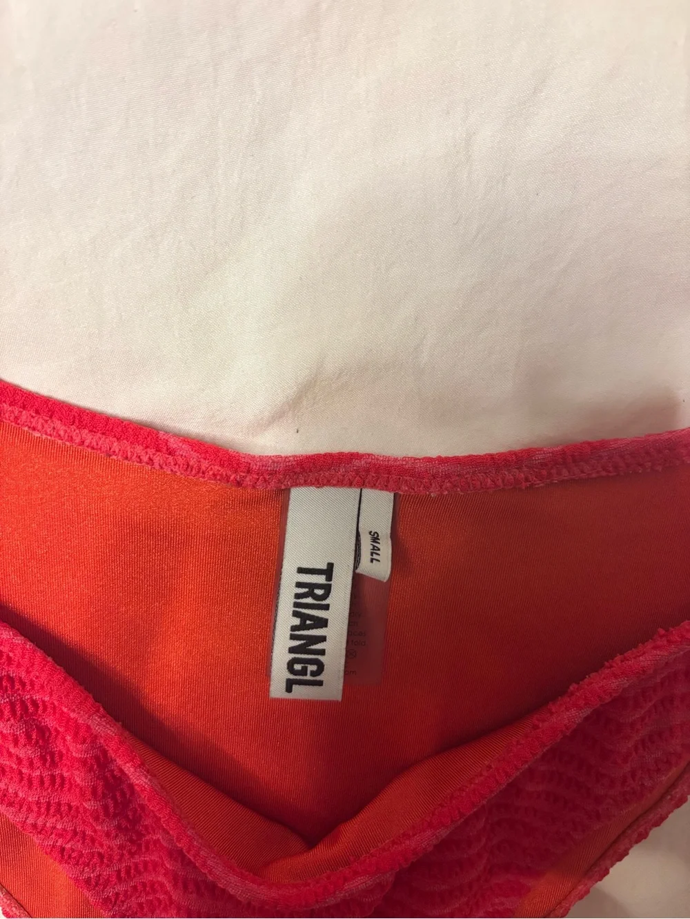 triangl swimwear Red Bikini Bottom